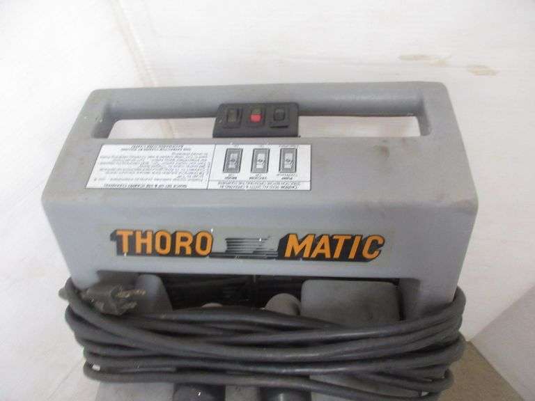 Thoro Matic, Carpet Cleaner Albrecht Auction Service