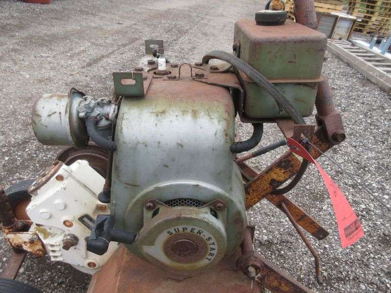 Craftsman 30" threepoint garden tractor rototiller engine has