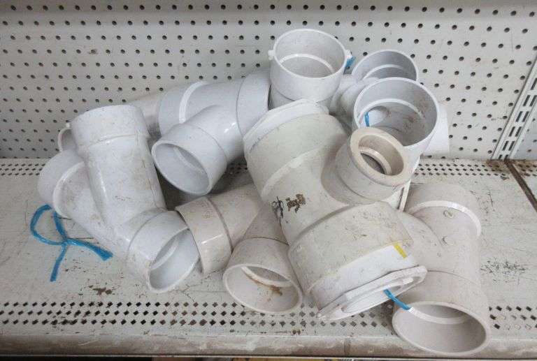 (14) 3"4" schedule 30 and 40 PVC fittings Albrecht Auction Service