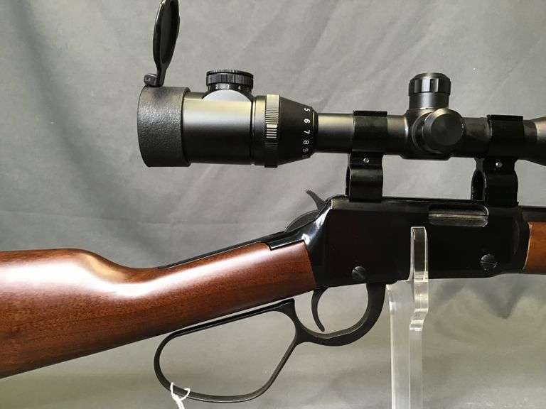 Henry Model H001 .22 Long Rifle with 412x50 Rex Scope and See Thru
