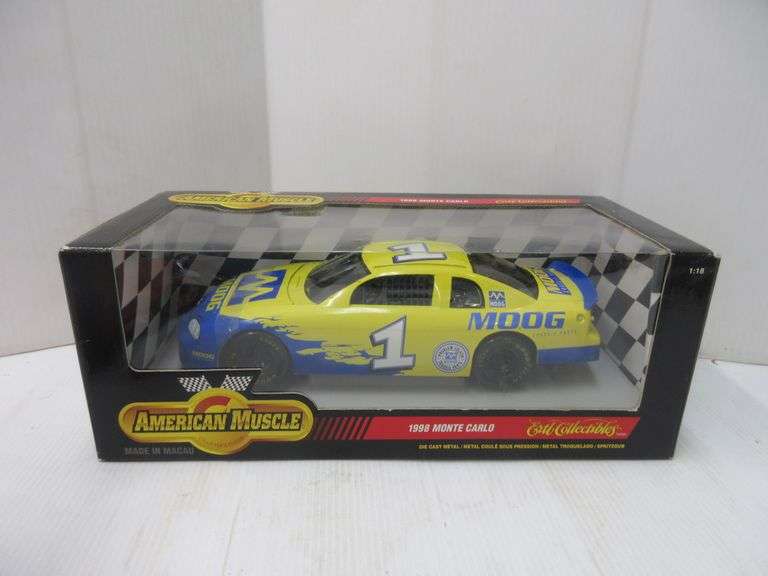 ERTL American Muscle 1/18 scale 1998 Monte Carlo Moog No. 1 NASCAR die