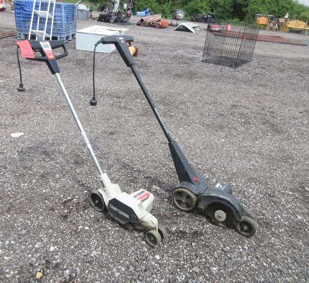 (2) Craftsman electric edgers, work Albrecht Auction Service