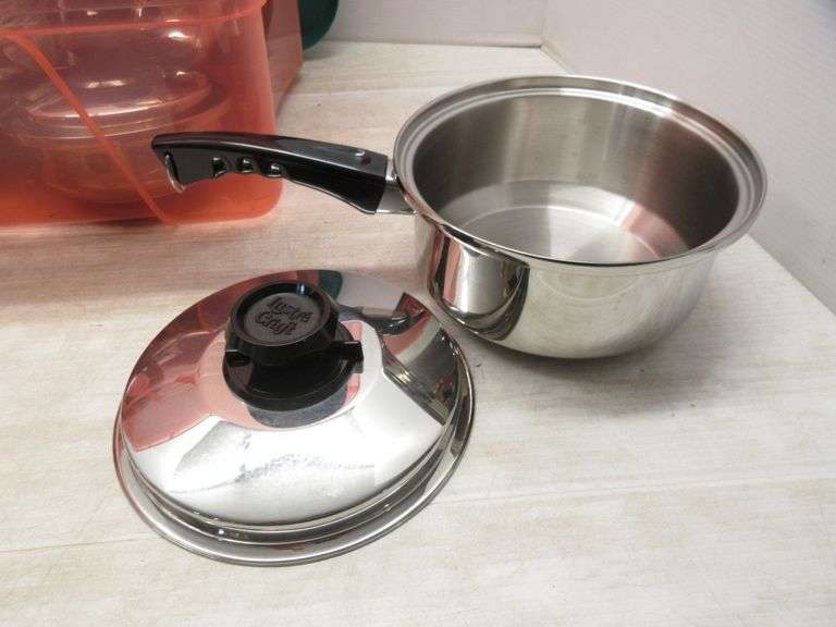 Older lustre craft pots and pans, high quality, most are never used