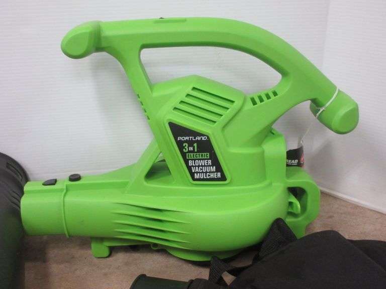 Portland 3in1 electric blower/vacuum/mulcher includes Extra tip