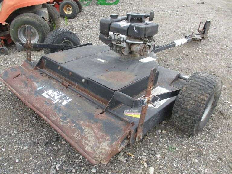 Haban towbehind mower, 42" cut, 8 HP Briggs & Stratton engine, runs