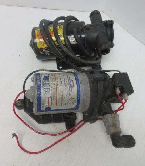 (2) MiniVac, pumps by Simer and ShurFlo, both work Albrecht Auction