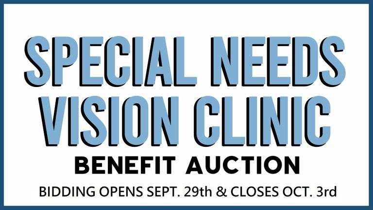 October 3rd Special Needs Vision Clinic (Monday) Benefit Auction
