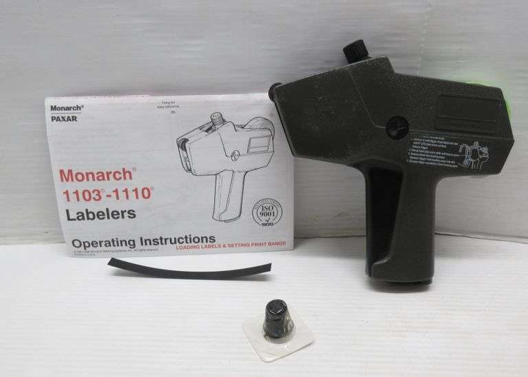 Monarch price gun, works great Albrecht Auction Service