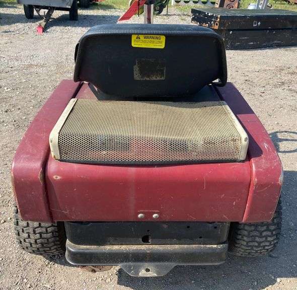 1980s Yardman riding lawn mower, 8 HP Briggs, ran last year, needs