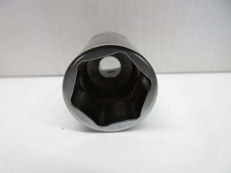 SnapOn 212YFSMSY 12piece 6point FDX metric semi deep socket set