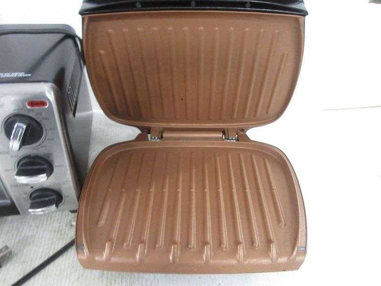 Air fryer, toaster oven, and Foreman grill, great Albrecht