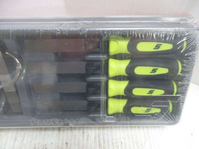 SnapOn feeler gauge set with HiViz handles, FB 336 HV, blades interchange into handles, new in