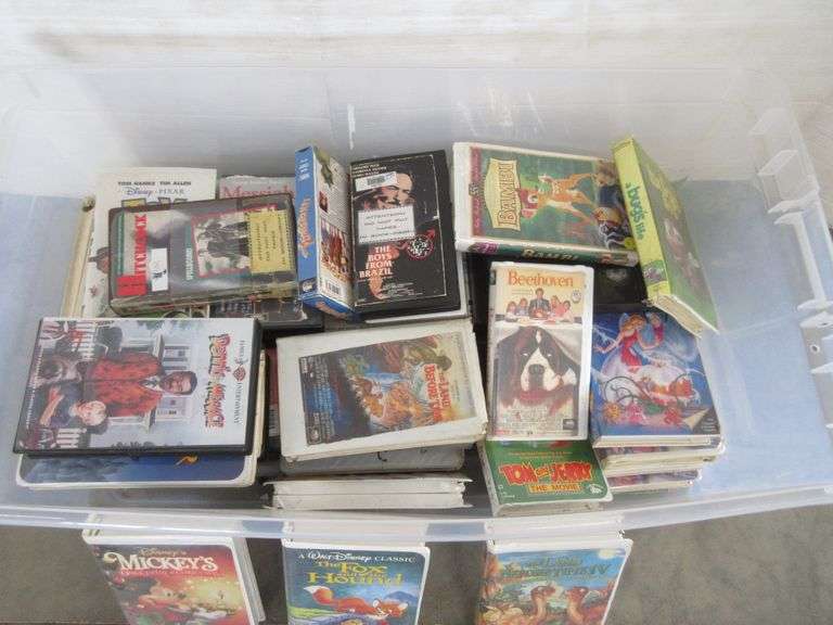 Children's VHS tapes Albrecht Auction Service