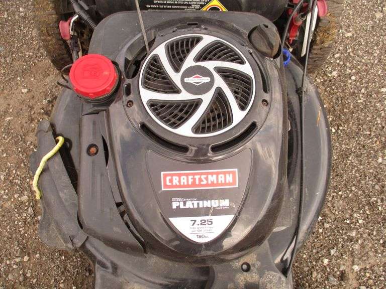 Lawn mower, hard to start, have to use starting fluid, 21", good