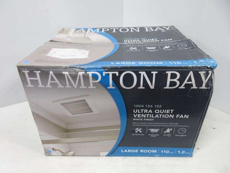 Hampton Bay ultra quiet ventilation fan, unused Albrecht Auction Service
