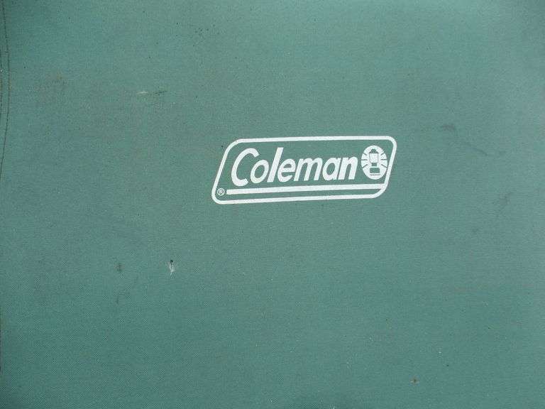 (2) Coleman folding camp cots, as is Albrecht Auction Service