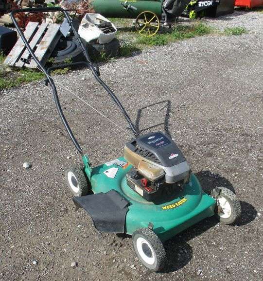 Weed eater mower, 22", runs and cuts great, 21" Albrecht Auction Service