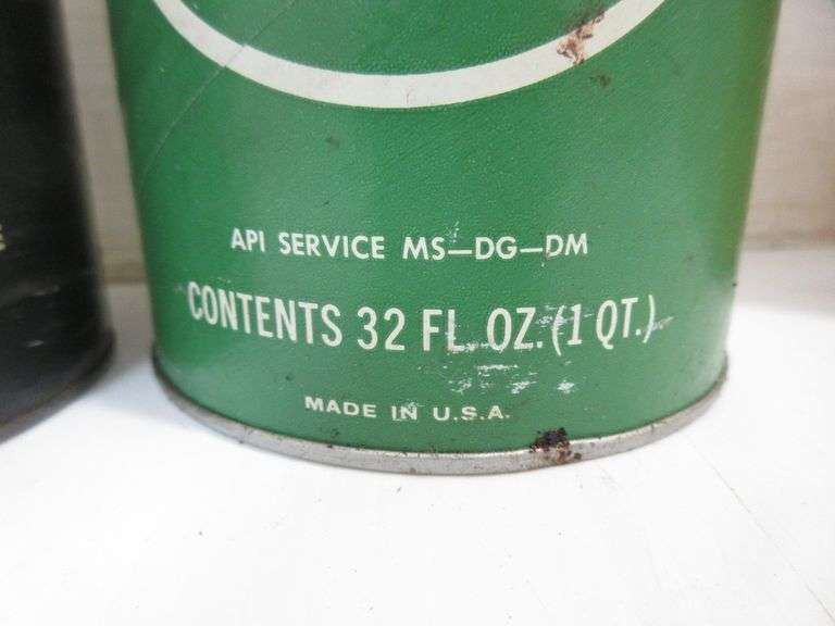 (6) Older automotive/oil cars, some full, includes Black Bear, Ketone