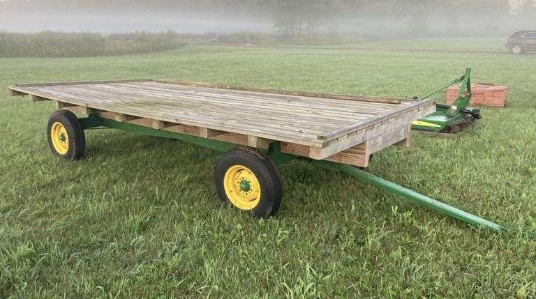 This Item Selling ABSOLUTE 8 x16 Hay Wagon Albrecht Auction Service