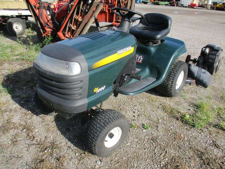 Craftsman LT1000 lawn tractor 14 HP B&S engine from another Craftsman