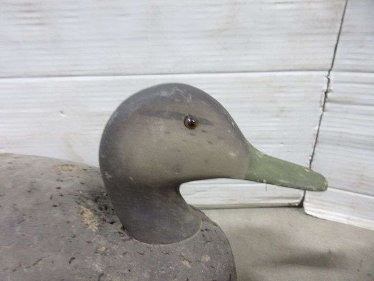 (3) LL bean cork duck decoys from the 1960's, fair Albrecht Auction