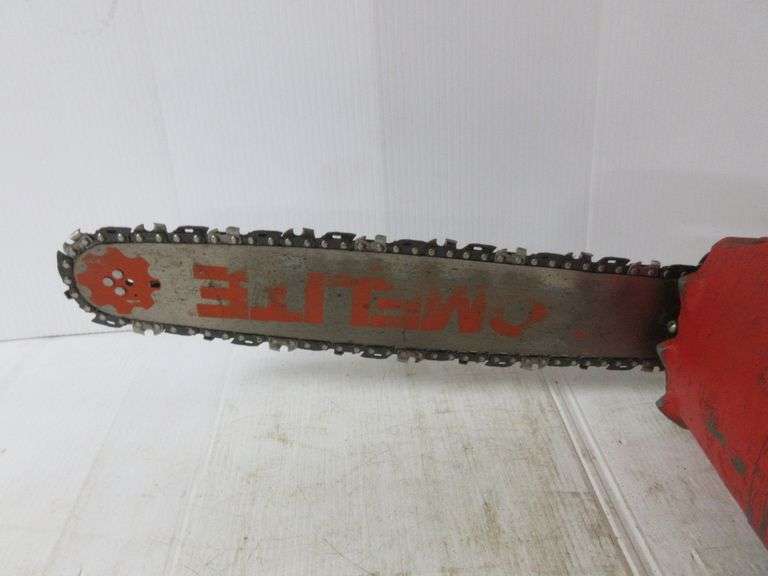 Homelite Super 2 Chainsaw with 14" bar, will start, but won't stay