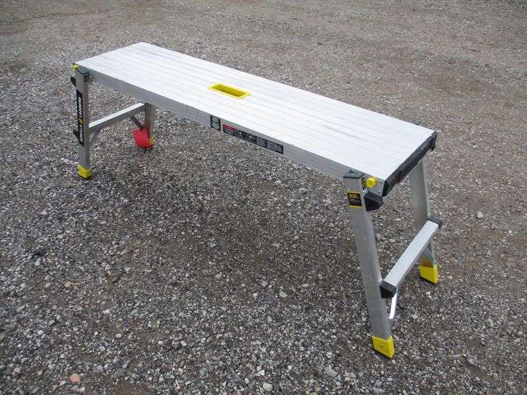 Gorilla Ladder Platform, 300 lb. capacity, 20"H, platform 12" x 48