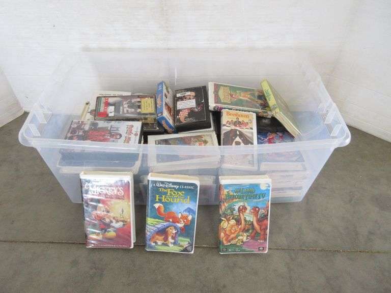 Children's VHS tapes Albrecht Auction Service