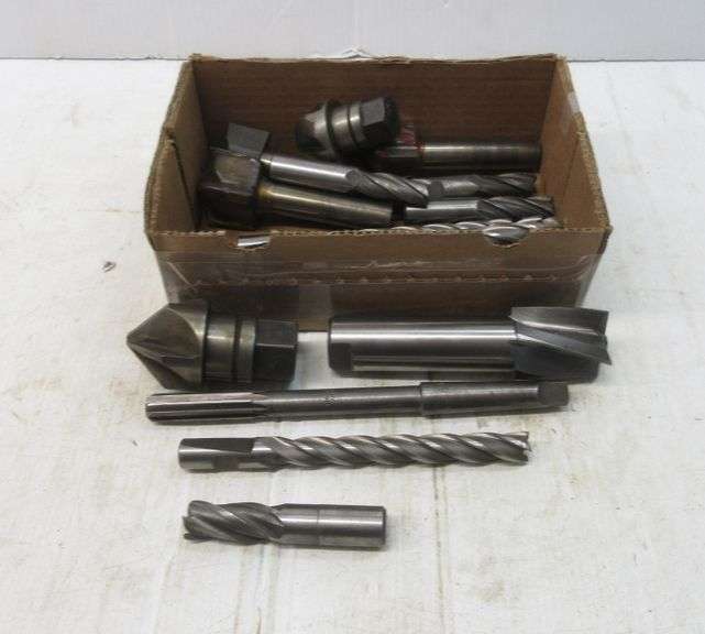 (20) High speed mill cutting tools, as is Albrecht Auction Service