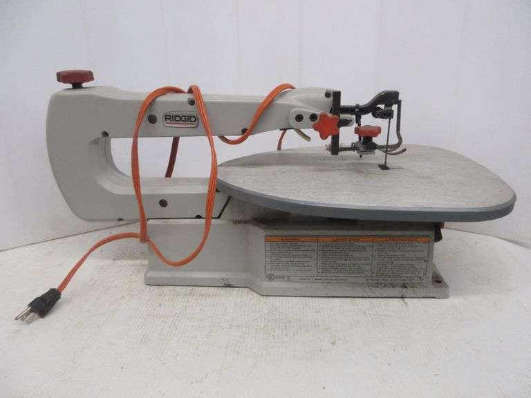 Ridgid scroll saw, works great, clean Albrecht Auction Service
