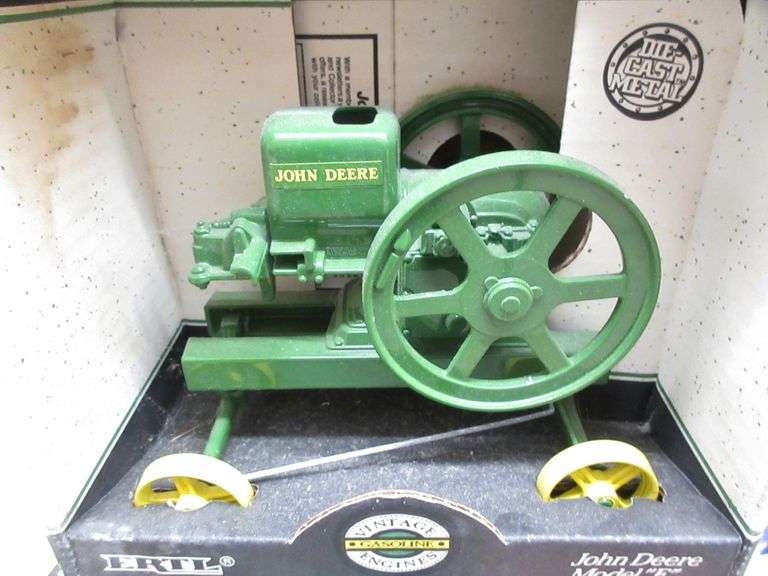(5) John Deere Items, NIB, clock makes tractor sounds, includes 1