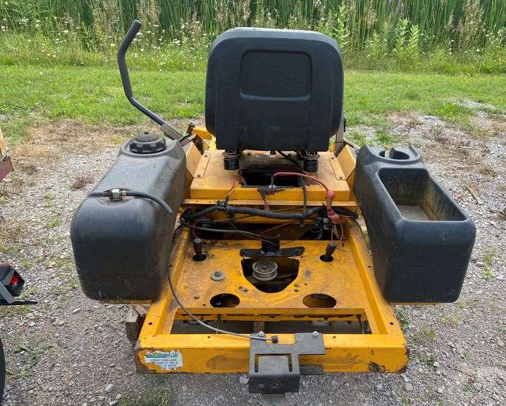 2001 Cub Cadet zero turn mower, deck has been repaired several times
