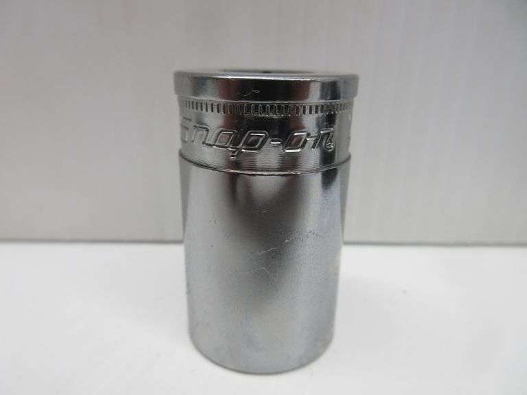 SnapOn 212YFSMSY 12piece 6point FDX metric semi deep socket set