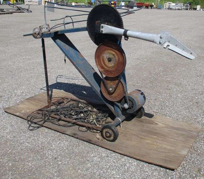 Antique dudley automatic pitching machine, used, works, model champ