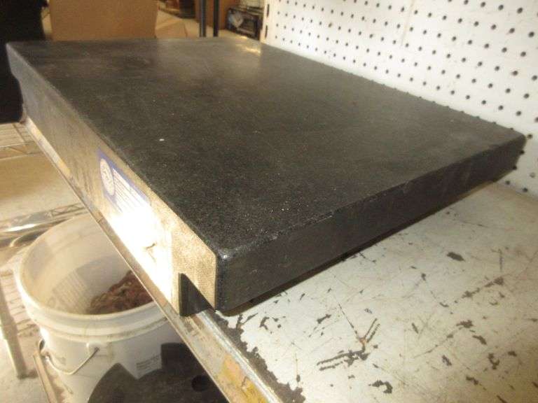 18" x 24" Granite machinist surface plate Albrecht Auction Service