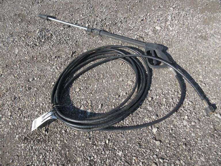 Power washer hose wand, used Albrecht Auction Service
