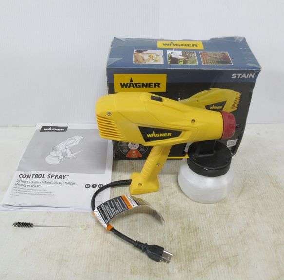 Wagner Stain Sprayer, in good condition Albrecht Auction Service