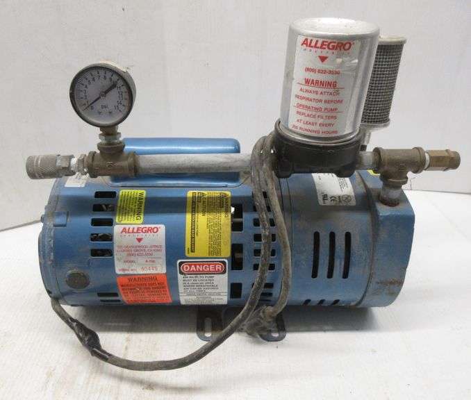 Gas air pump for painting and sandblasting, 3/4 HP, good Albrecht