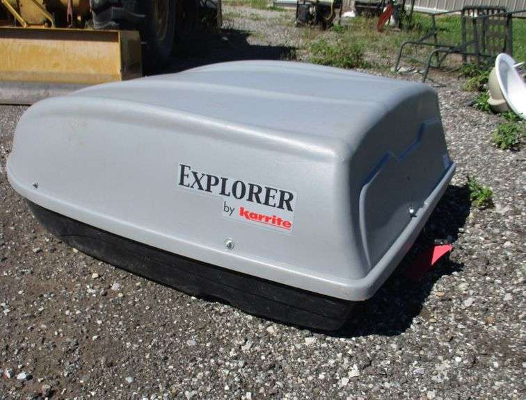 Rooftop luggage carrier, 37" x 48" x 20", as is Albrecht Auction Service