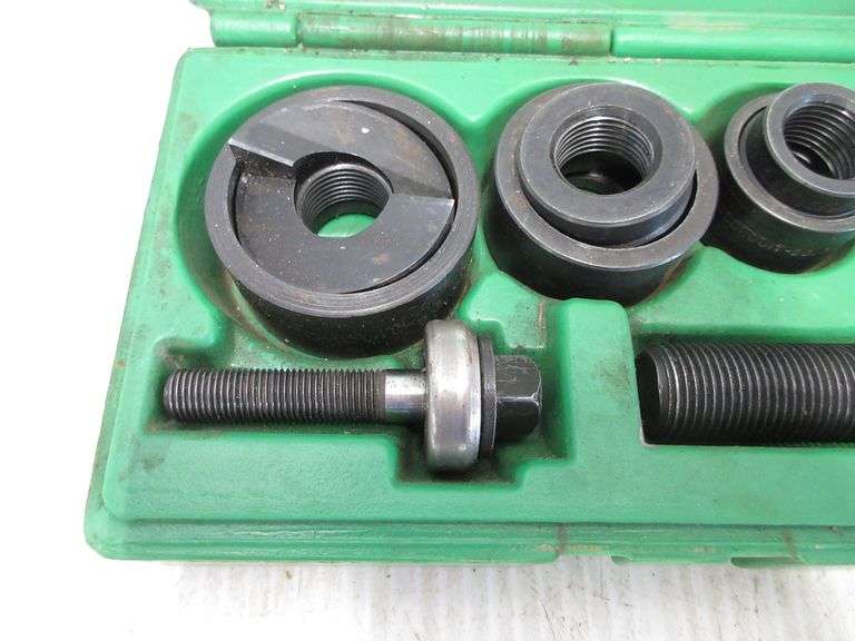 Greenlee knockout punch set, 7235BB Albrecht Auction Service