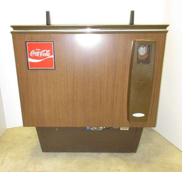 Coke vending machine, made by Cornelius Co., model 188852044, serial