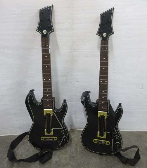 (2) Guitar Hero Guitars, in good condition Albrecht Auction Service