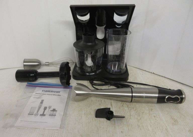 Farberware immersion hand blender set, never been used, no box