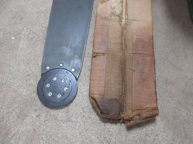 Anderson 6 HP chainsaw, model DC35, with 30" roller nose bar, and chain