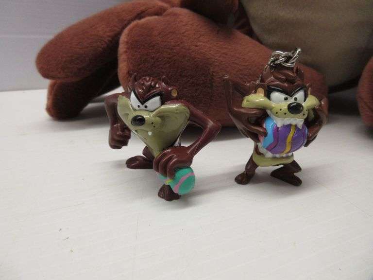 Tasmanian Devil stuffed animal, Tasmanian Devil Keychain, Tasmanian