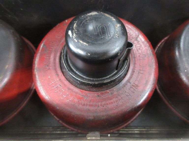 Antique kerosene road flares Albrecht Auction Service