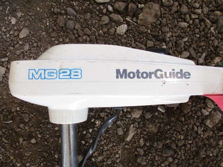MG 28 Electric Trolling Motor, works well Albrecht Auction