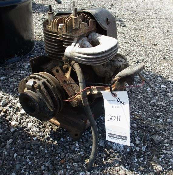 Cushman scooter kick start motor, rolls over, untested, as is
