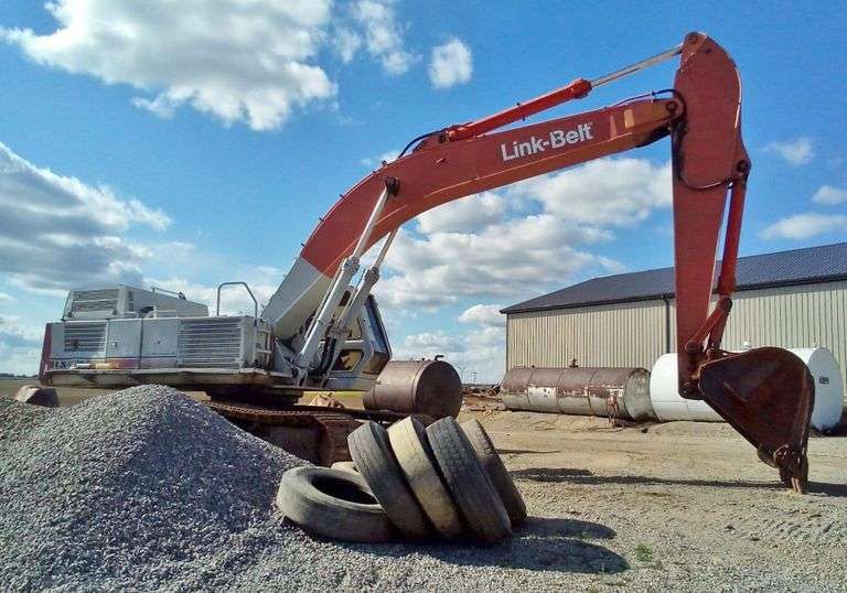 LinkBelt 5800 Excavator Albrecht Auction Service
