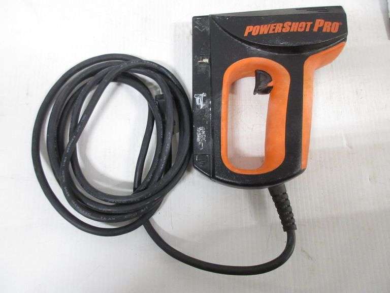 Powershot pro heavy duty electric staple and nail gun Albrecht